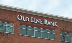 Old Line Bank Channel Letters